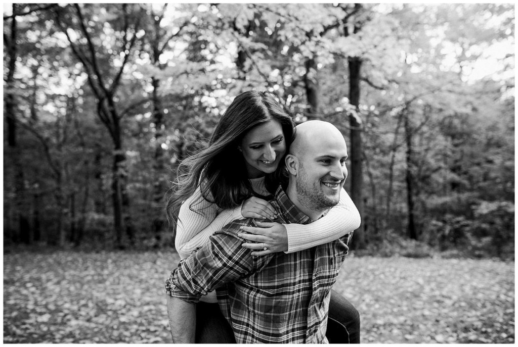 Fall Engagement Photos At Schenley Park