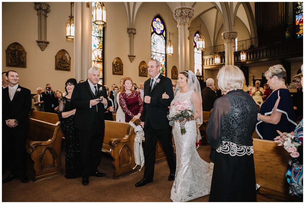 Bride at St. Mary of the Mount 