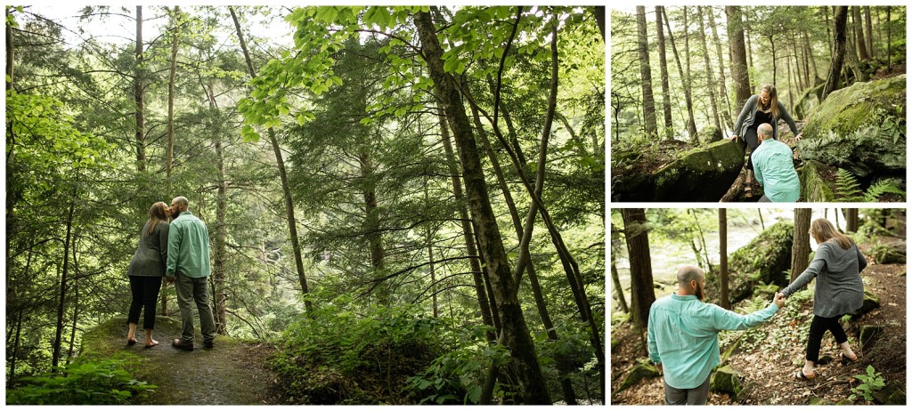 mcconnells mill engagement photos