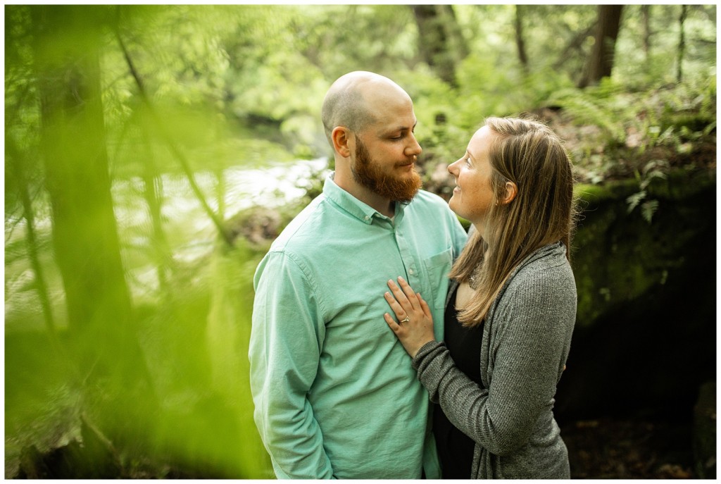 mcconnells mill engagement photos
