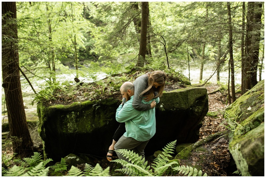 mcconnells mill engagement photos