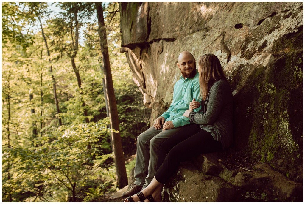 mcconnells mill engagement photos