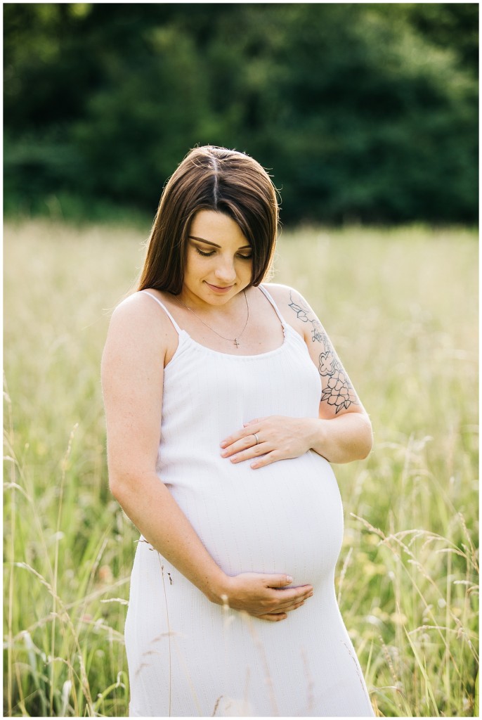 pgh field maternity photos