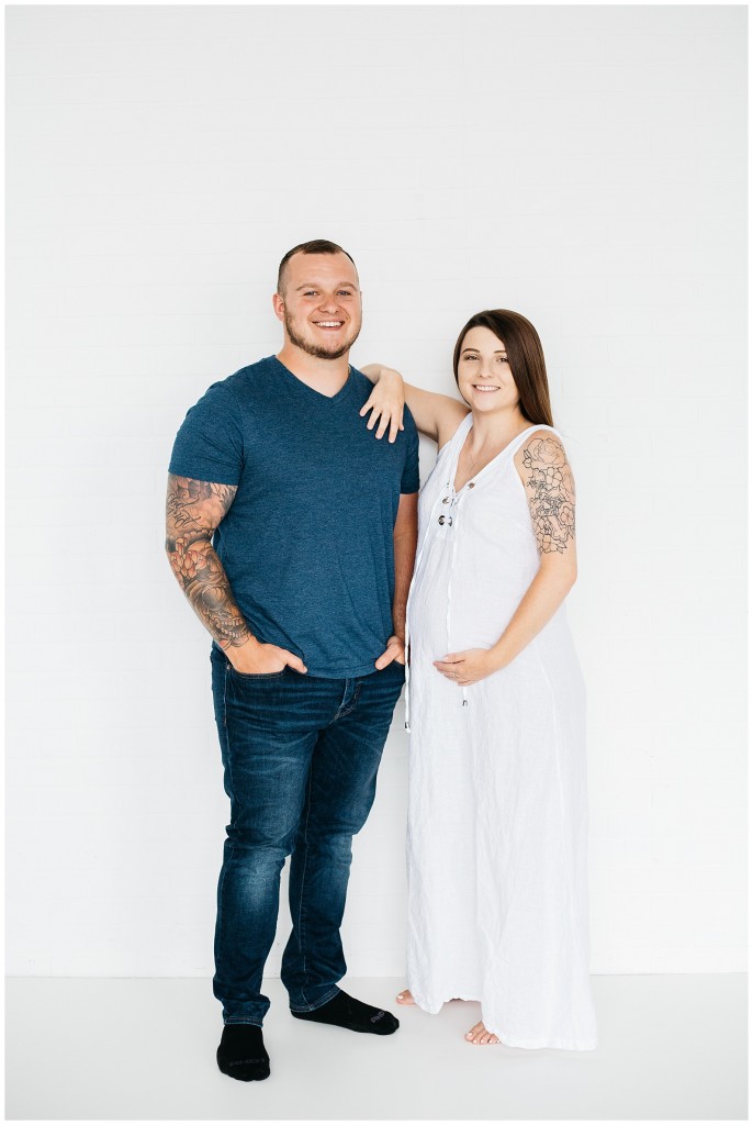 Pgh studio maternity session