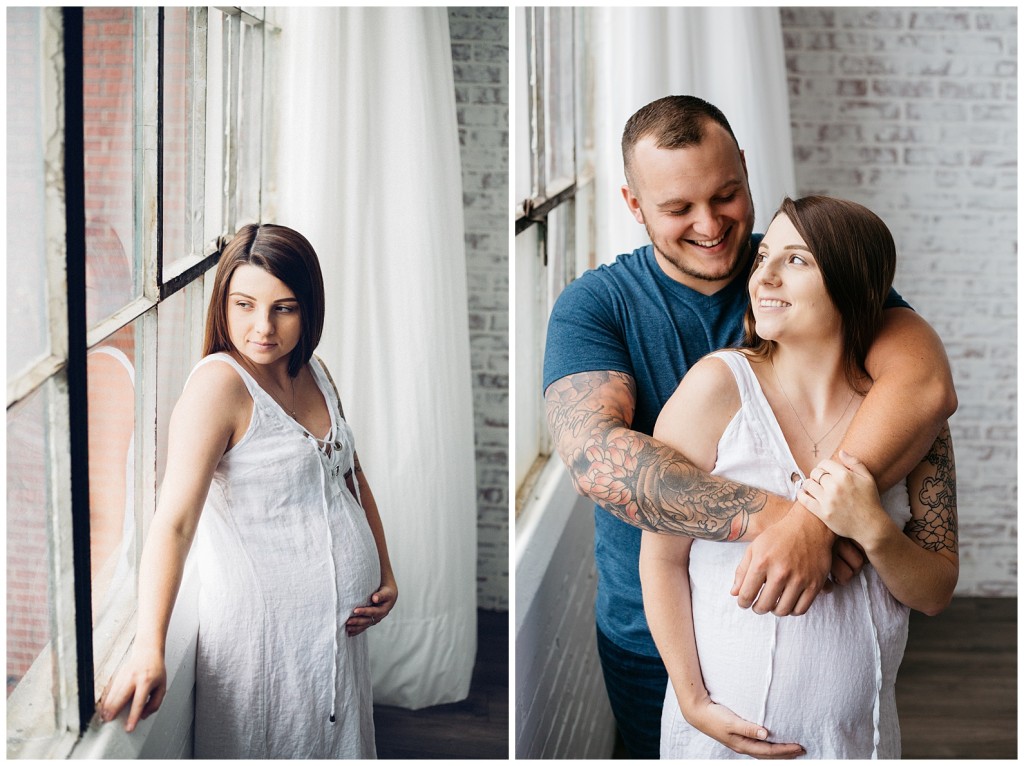 Pgh studio maternity session