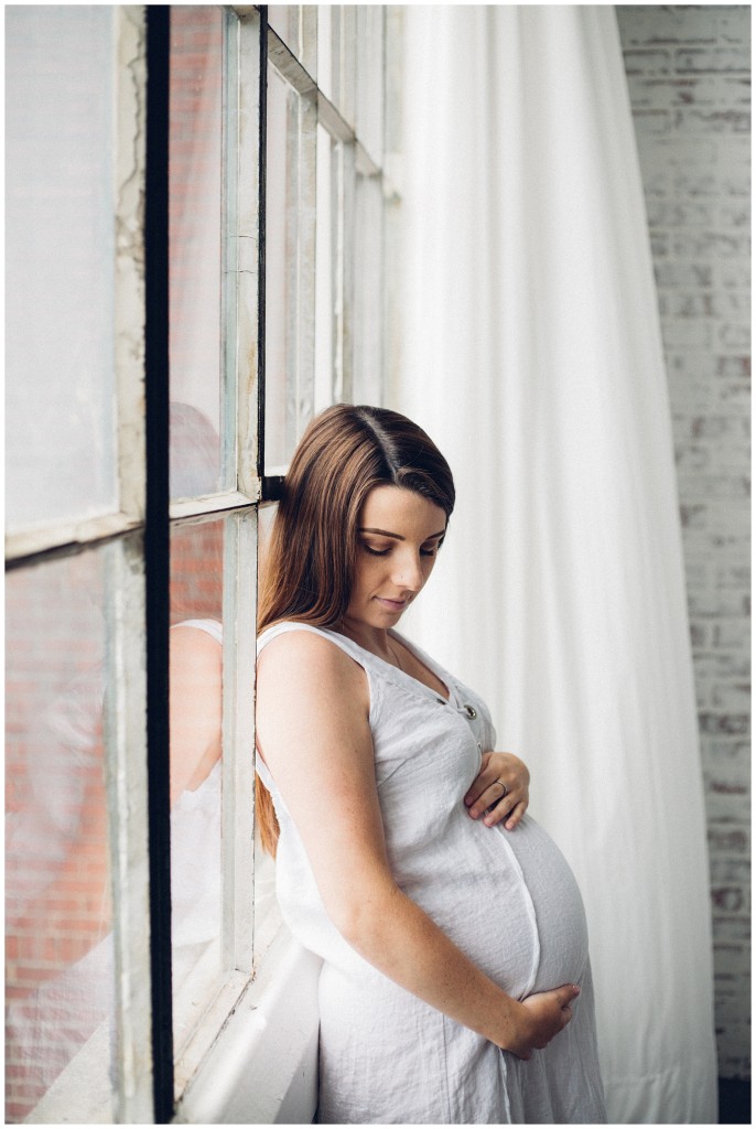 Pgh studio maternity session