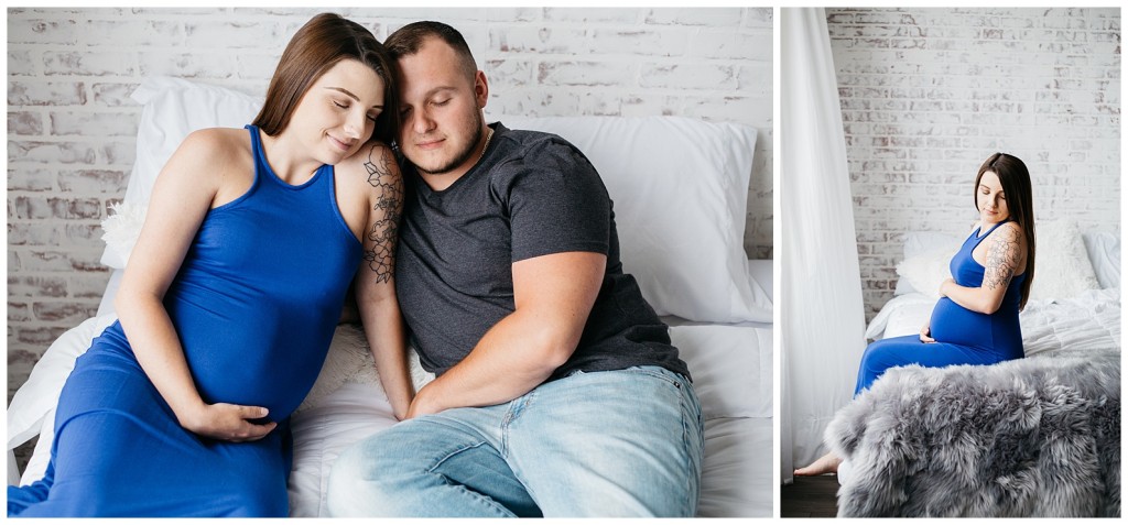 Pgh studio maternity session