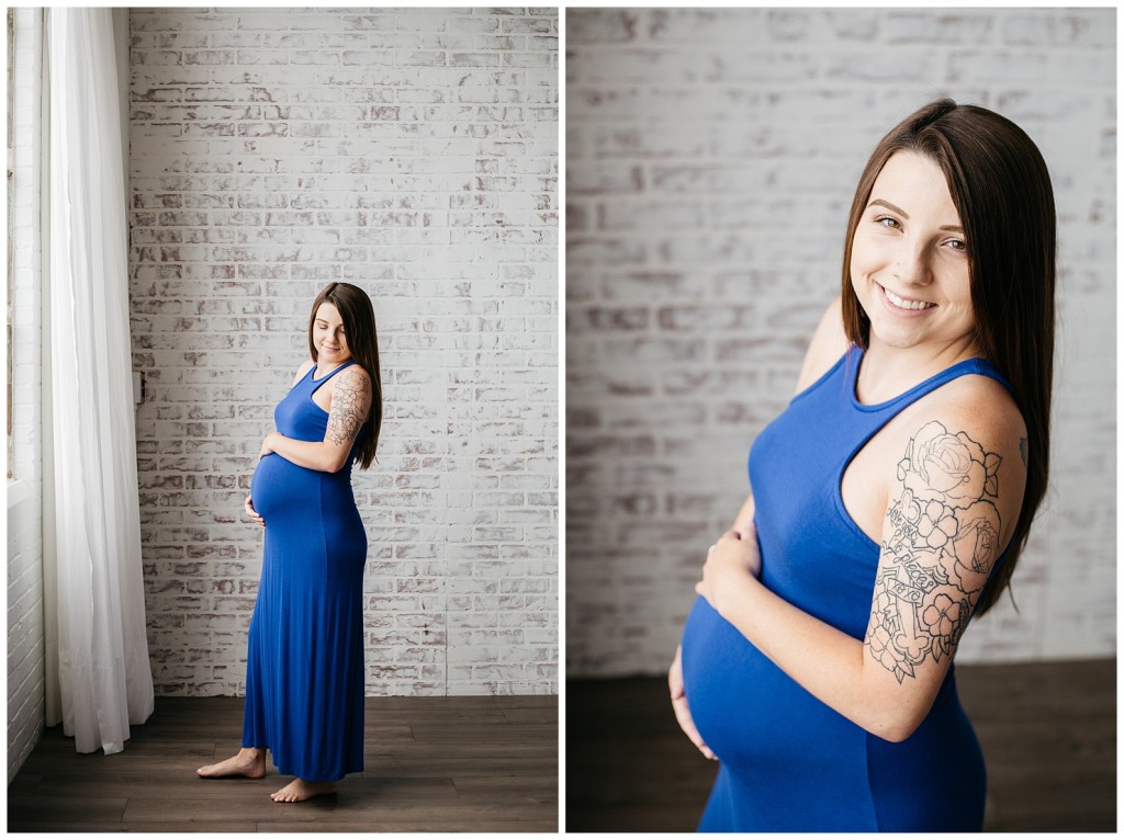 Pgh studio maternity session