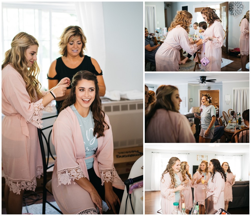 bride getting ready