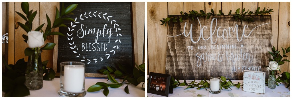 Renshaw Farms wedding reception