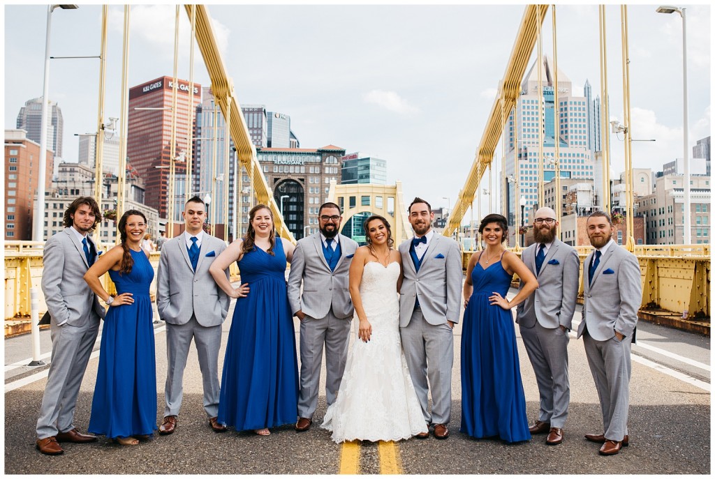 Roberto Clemente Bridge Wedding Photos