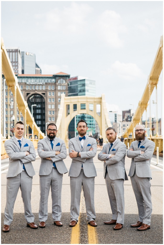 Roberto Clemente Bridge Wedding Photos