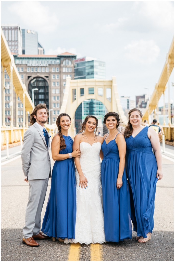 Roberto Clemente Bridge Wedding Photos