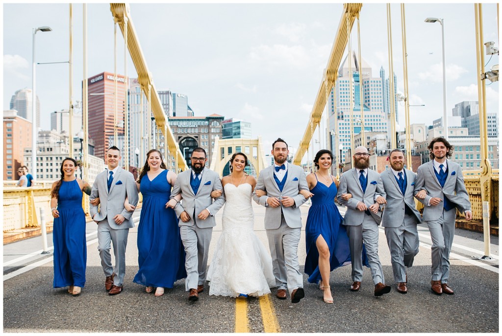 Roberto Clemente Bridge Wedding Photos