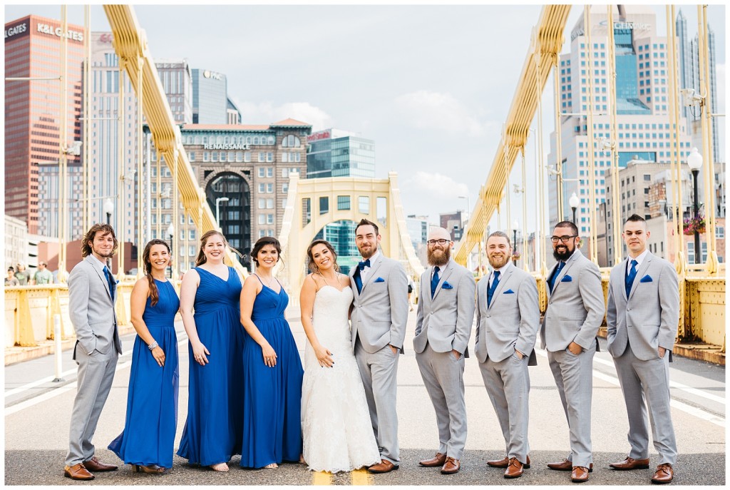 Roberto Clemente Bridge Wedding Photos