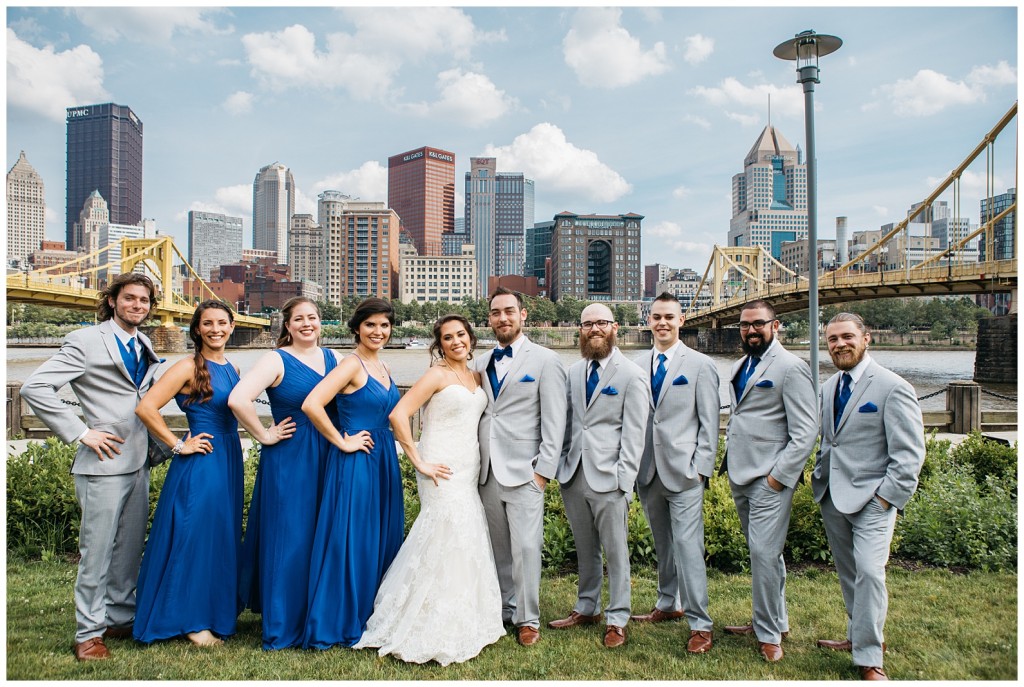 Roberto Clemente Bridge Wedding Photos