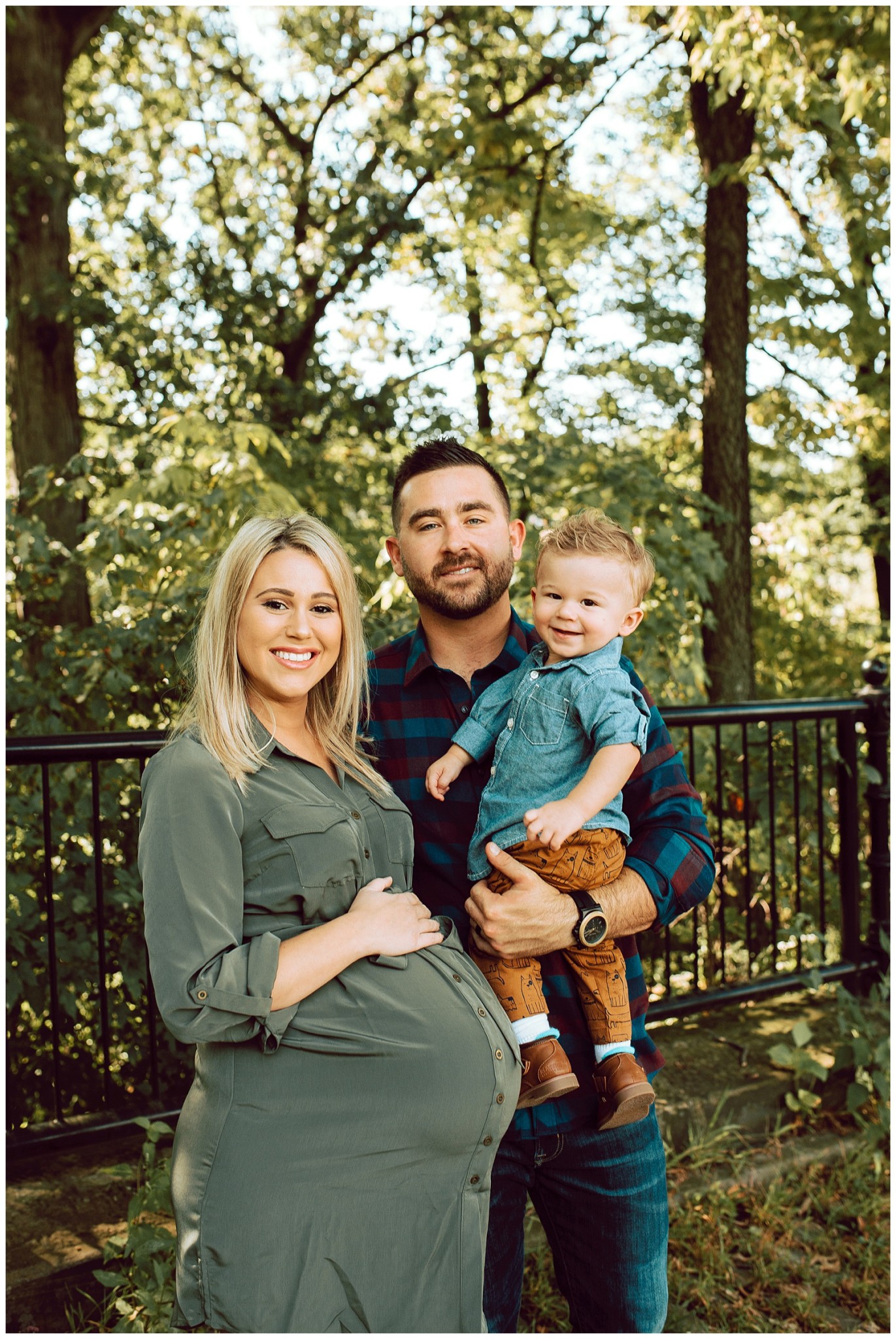 Schenley Park Fall Maternity Photos