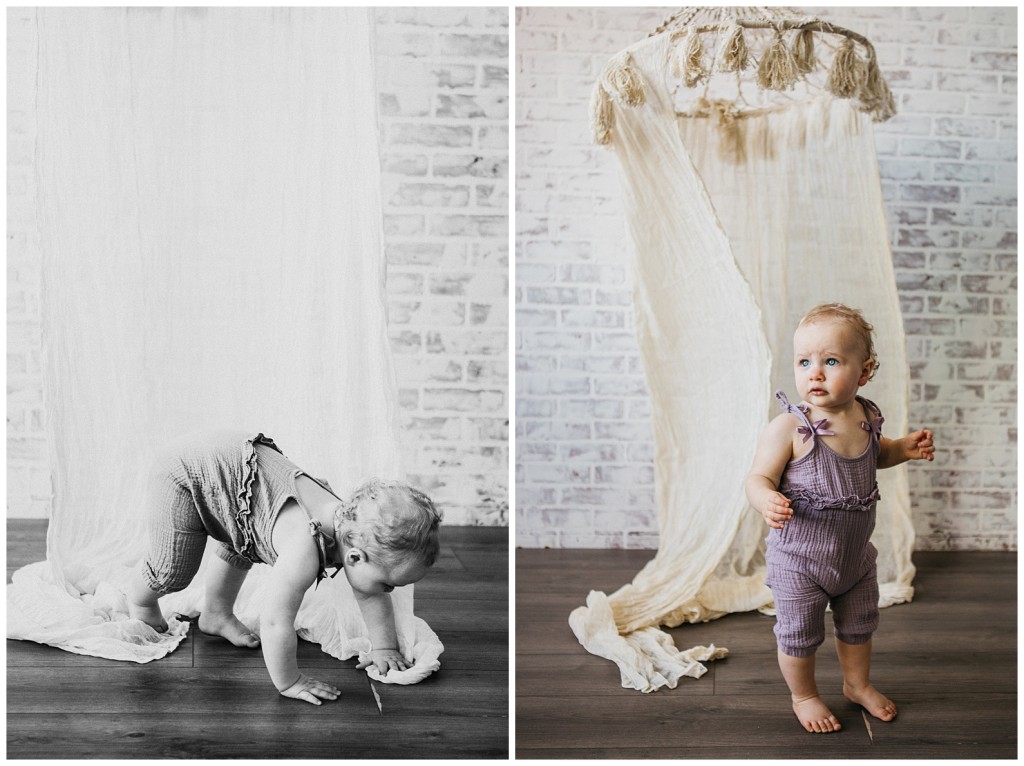 Boho 1 Year Old Photoshoot 