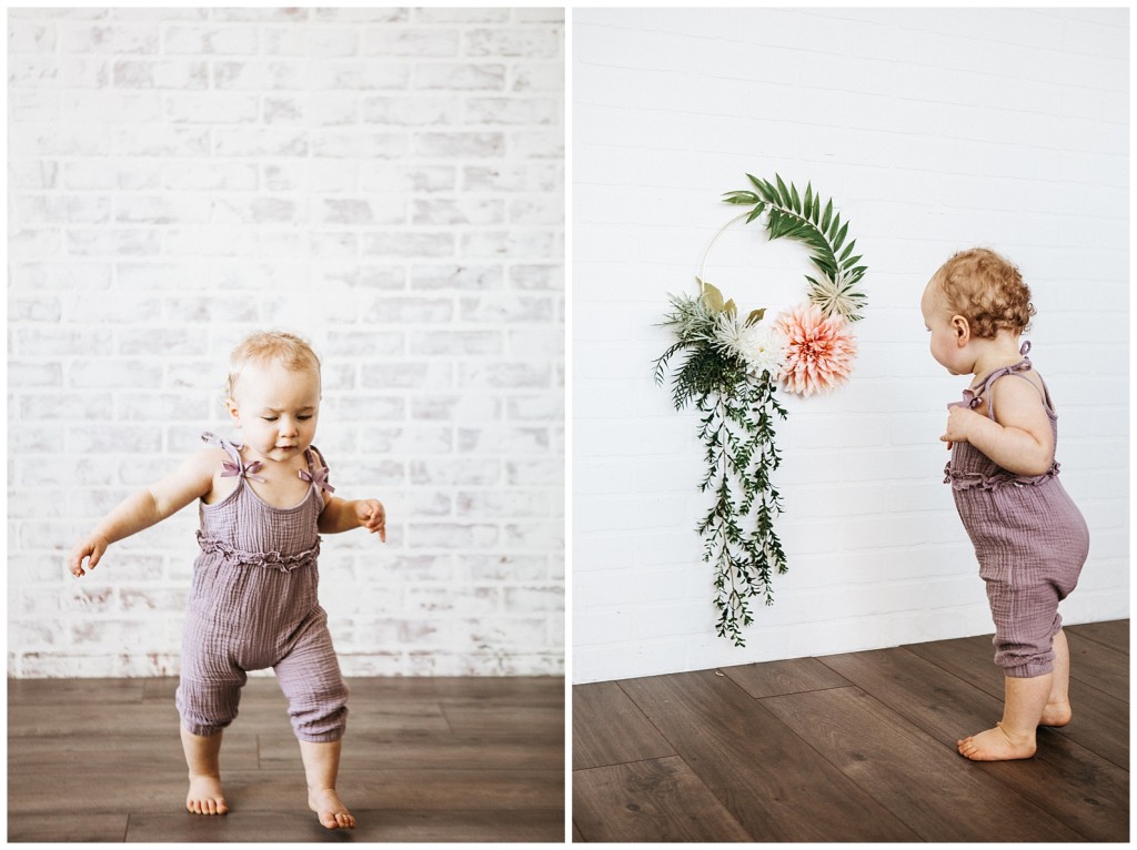 Boho 1 Year Old Photoshoot 