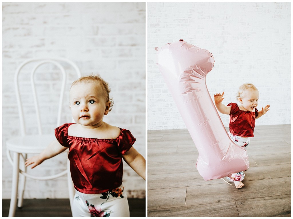 Boho 1 Year Old Photoshoot 