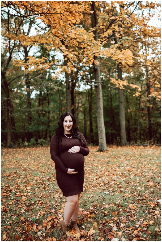 Maternity session at schenley park in fall_0001