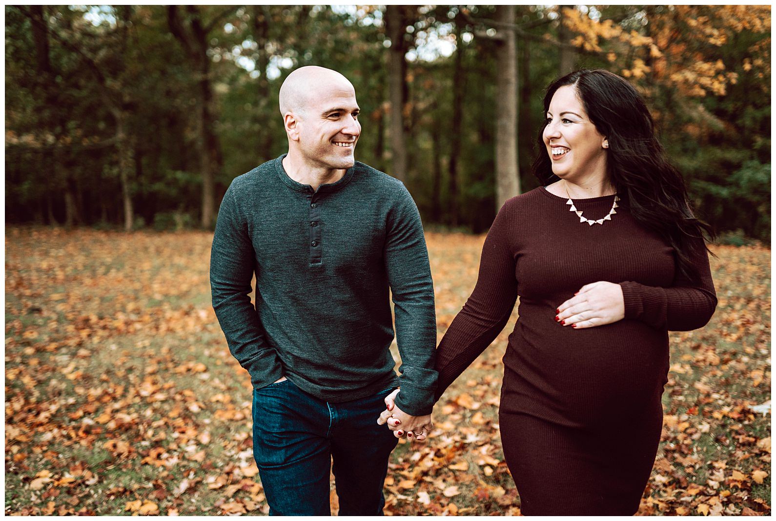 Maternity session at schenley park in fall_0001