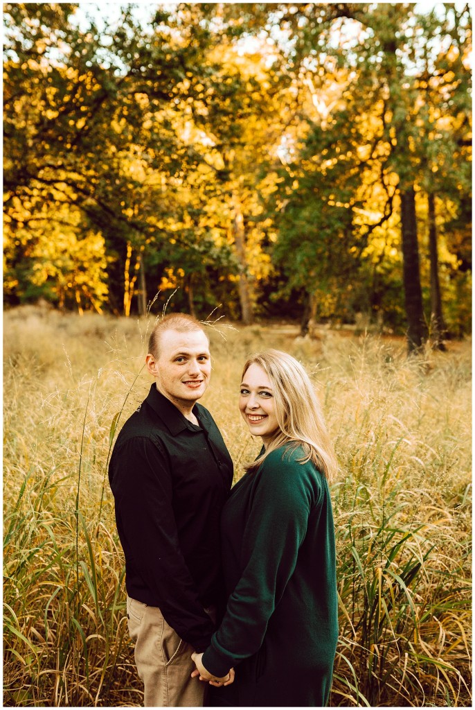 Fall Engagement Photos at Schenley Park