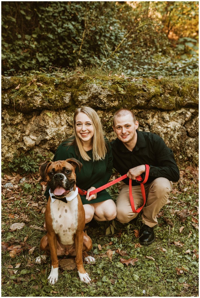 Fall Engagement Photos at Schenley Park
