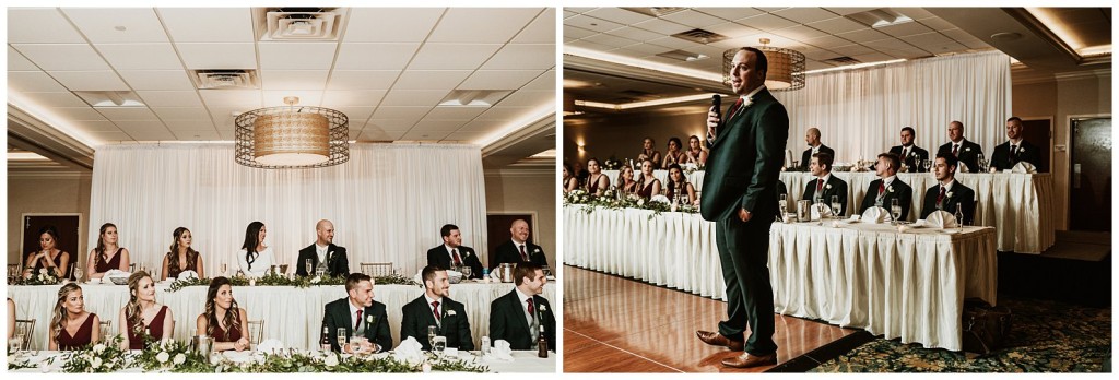 Crowne Plaza south pa wedding reception