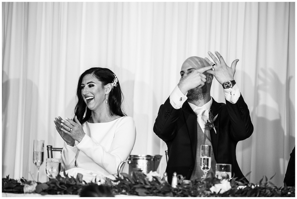 Crowne Plaza south pa wedding reception