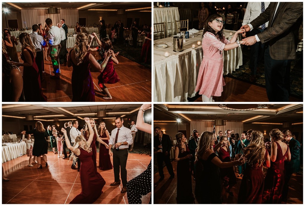 Crowne Plaza south pa wedding reception