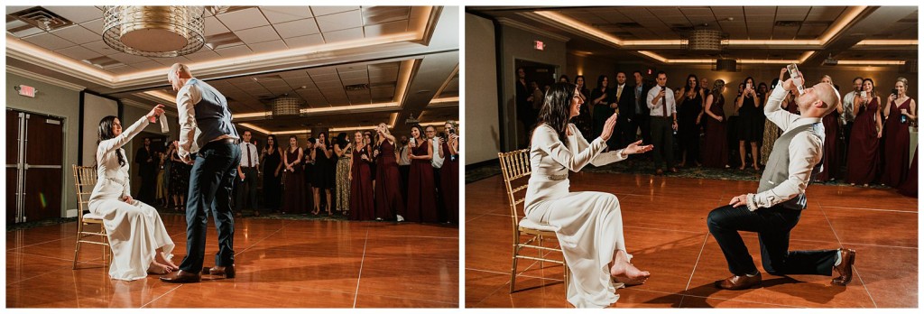 Crowne Plaza south pa wedding reception