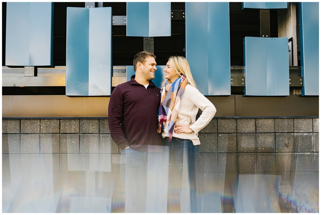 Downtown Pgh Fall Engagement Shoot