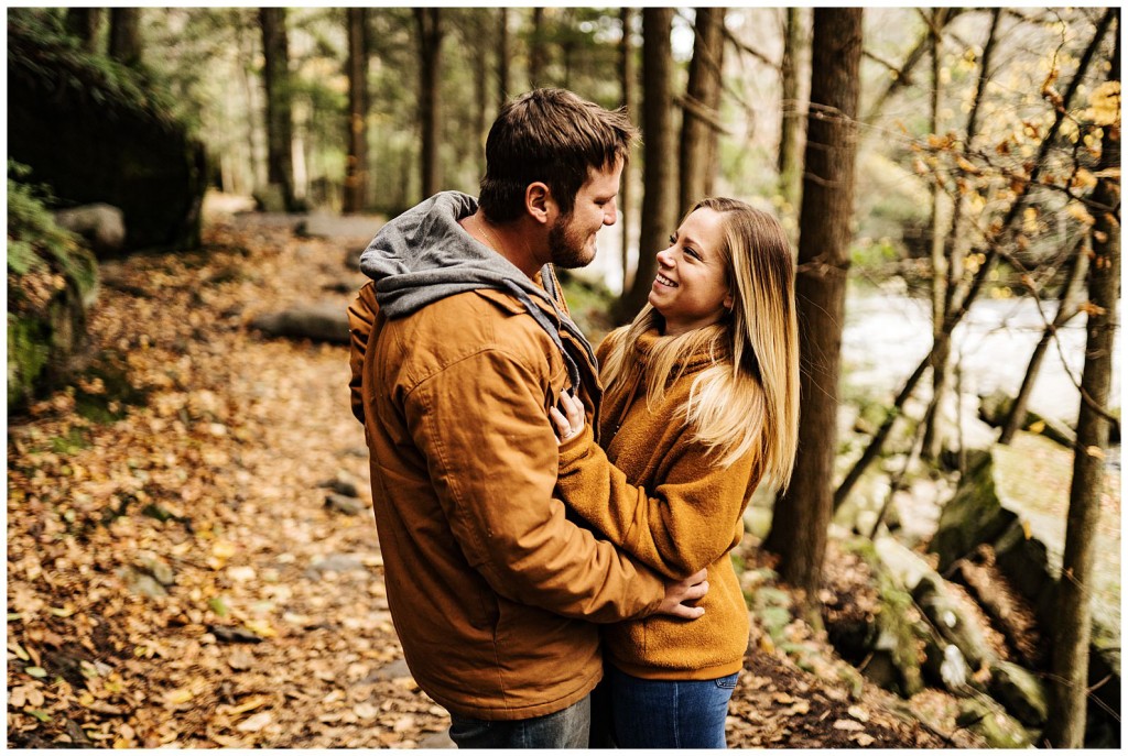 Mcconnells Mills Fall Engagement Shoot