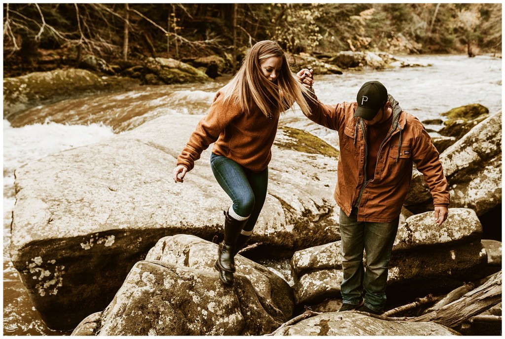 Mcconnells Mills Fall Engagement Shoot