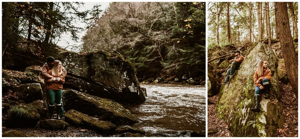 Mcconnells Mills Fall Engagement Shoot