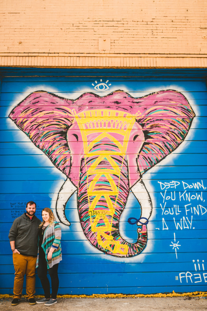 elephant mural southside pgh