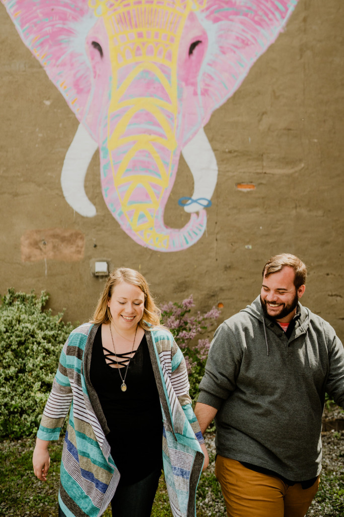 Southside pgh elephant mural