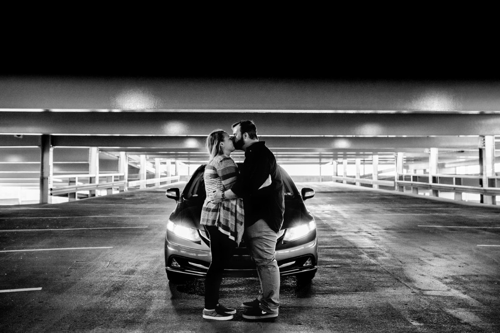 Station Square Pgh engagement photos