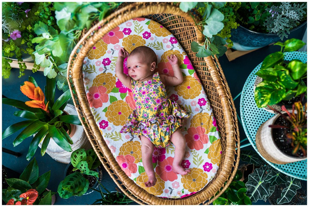 Greenery Newborn Session- Pgh Newborn Photographer- Florence_0004