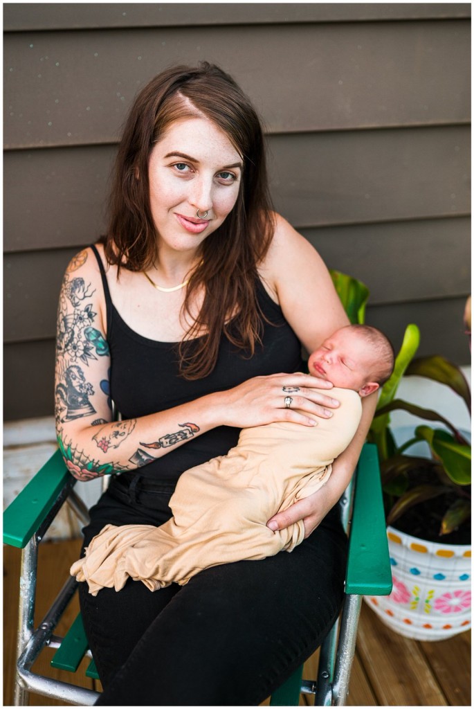 Greenery Newborn Session- Pgh Newborn Photographer- Florence_0011