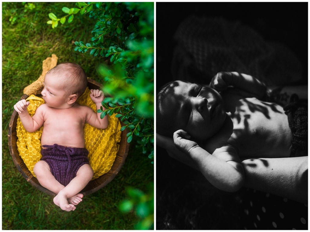 Greenery Newborn Session- Pgh Newborn Photographer- Florence_0015