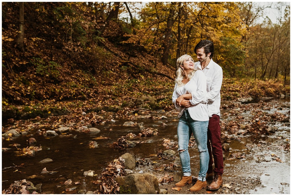 Fall engagement photos at Mellon and Frick Park_0008
