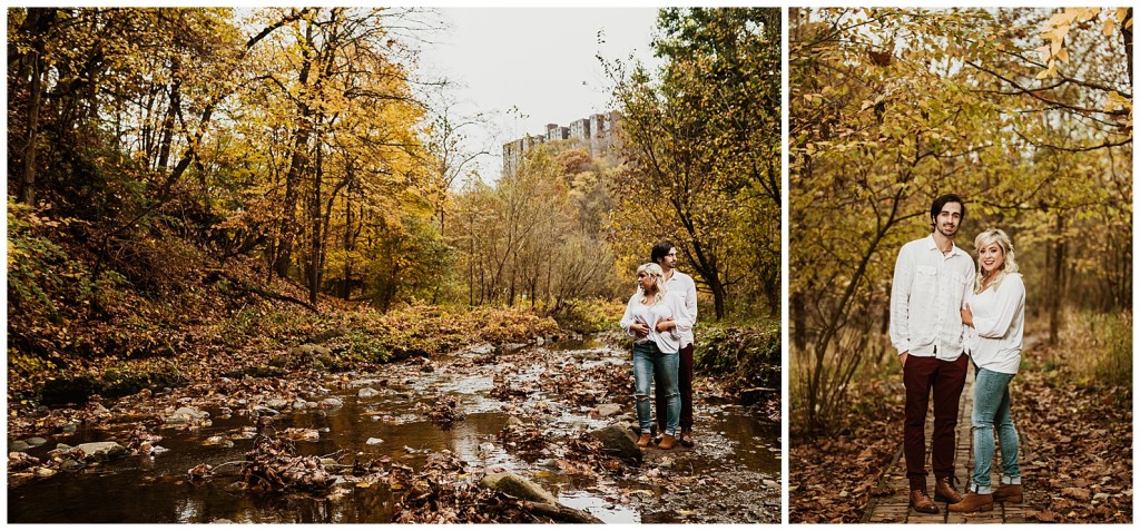 Fall engagement photos at Mellon and Frick Park_0011