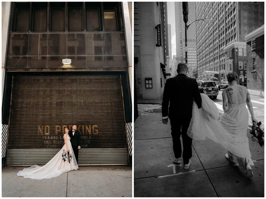 Downtown Pgh wedding photos