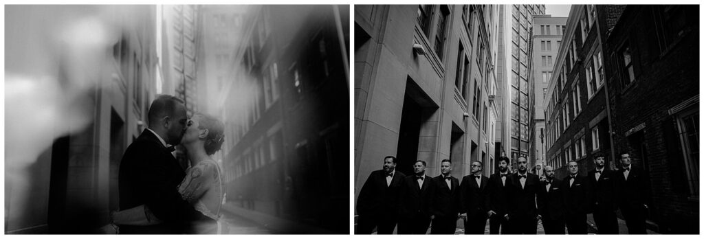 Downtown Pgh wedding photos