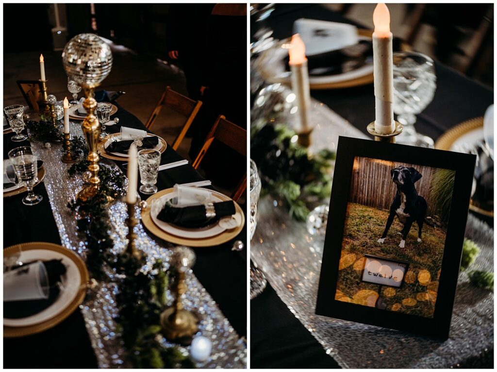 kinsey Events Warehouse Industrial Wedding With Disco Balls