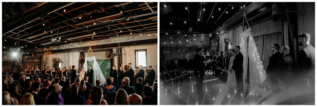 kinsey Events Warehouse Industrial Wedding 