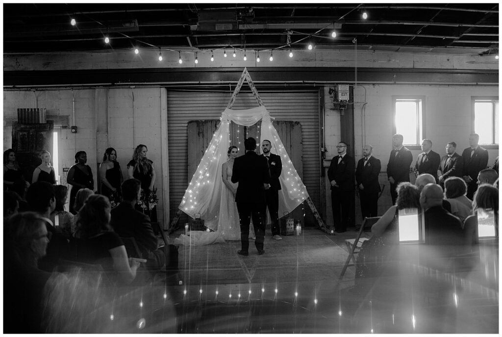 kinsey Events Warehouse Industrial Wedding 