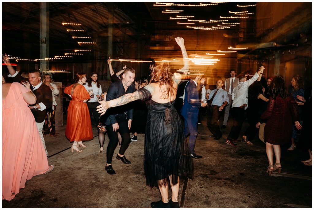 kinsey Events Warehouse Industrial Wedding 